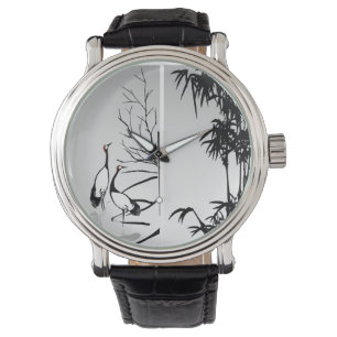 Reloj De Pulsera Voluta oriental vertical