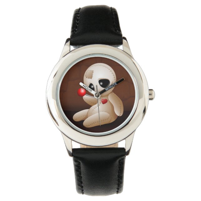 Reloj De Pulsera Voodoo Doll Personalizado en Love watch (Anverso)