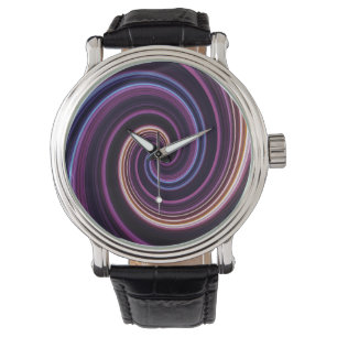 Reloj De Pulsera Vórtice púrpura de ciencia ficción