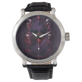 Reloj De Pulsera Vows Beyond the Veil – Gothic Wedding Art 