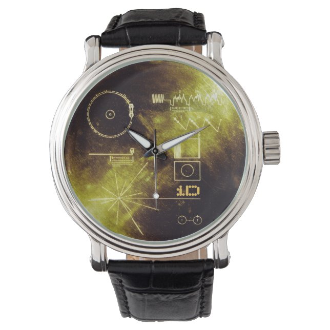 Reloj De Pulsera VOYAGER ONE | mensaje al cosmos (Anverso)