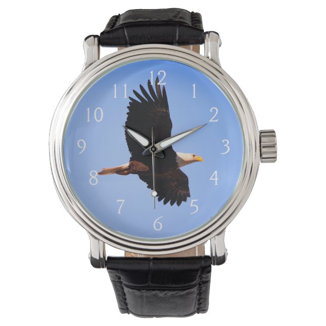 Reloj De Pulsera Vuelo de águila calva (Anverso)