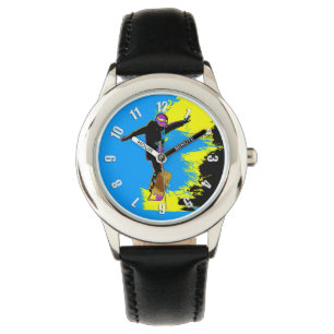 Reloj De Pulsera Vuelo Snowboard - Snowboarder