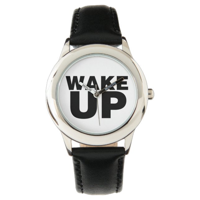 Reloj De Pulsera Wake Up Black Watch (Anverso)