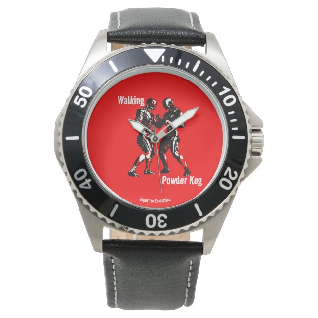 Reloj De Pulsera Walking Powder Keg (Anverso)