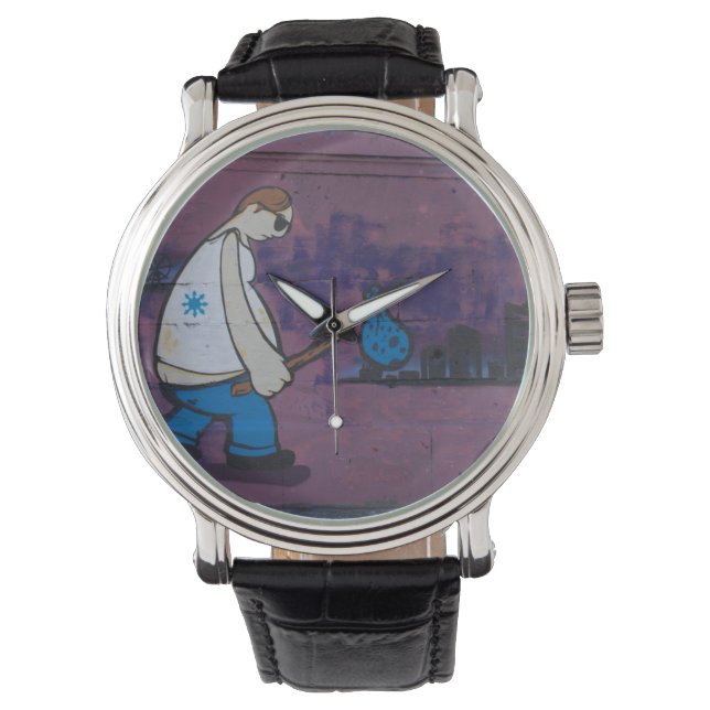 Reloj De Pulsera Wanderer Graffiti (Anverso)
