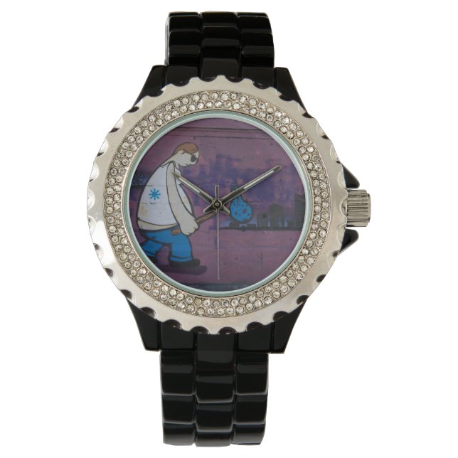 Reloj De Pulsera Wanderer Graffiti (Anverso)