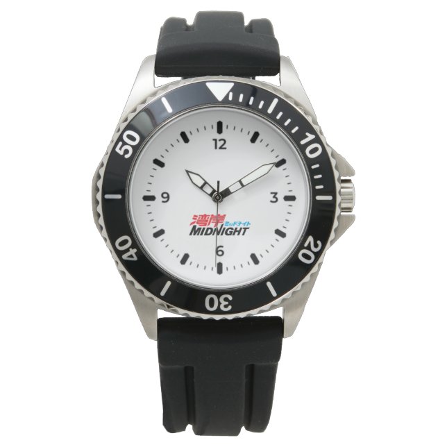 Reloj De Pulsera Wangan Midnight (Anverso)