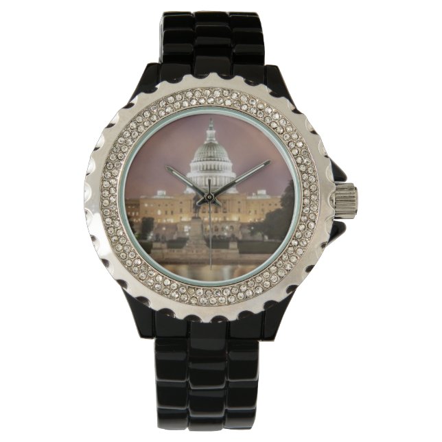 Reloj De Pulsera Washington DC, Edificio Capitol (Anverso)