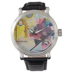 Reloj De Pulsera WASSILY KANDINSKY - Jaune Rouge Bleu