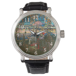 Reloj De Pulsera Wassily Kandinsky La Pareja Montada Arte Ruso