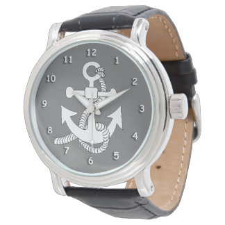 Reloj De Pulsera Watch - Anclaje en blanco