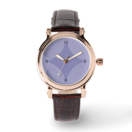 Reloj De Pulsera Watch - Círculo y diamante en azul