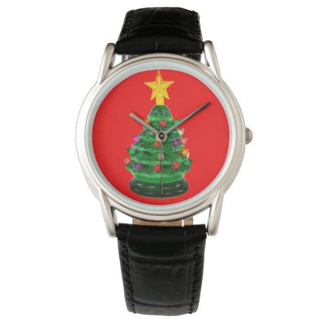 Reloj De Pulsera Watch de árbol de Navidad (Anverso)