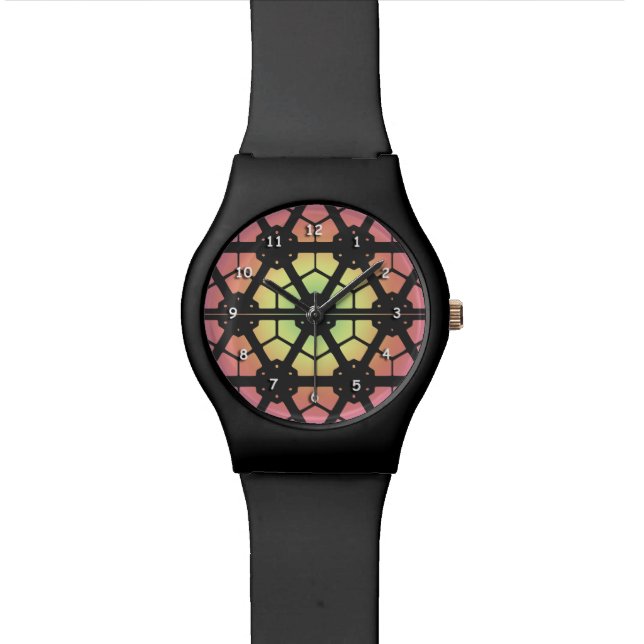 Reloj De Pulsera Watch - Diseño de vidrio con plomo (De cerca)