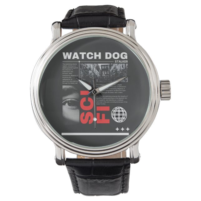 Reloj De Pulsera Watch Dogs Throw Pillow  (Anverso)