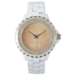 Reloj De Pulsera Watch - El tiempo es ahora Cobre