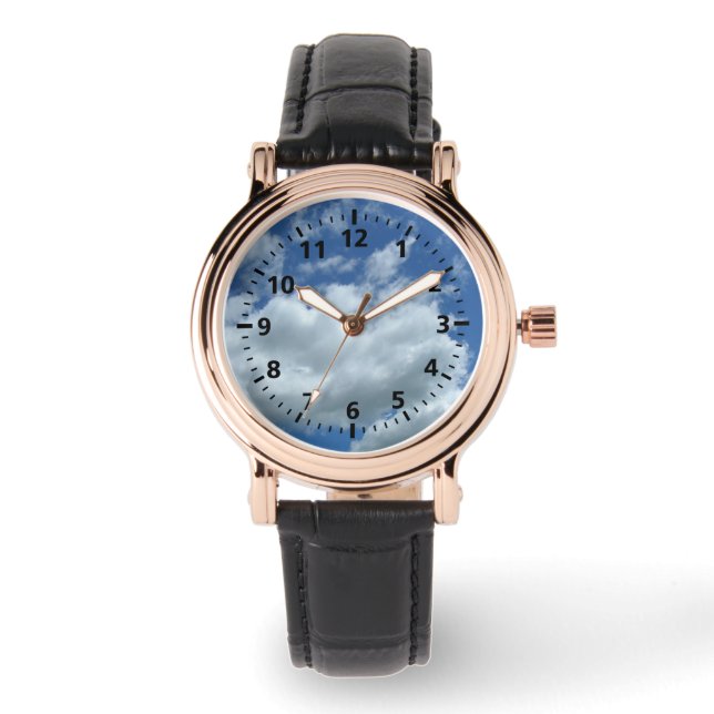 Reloj De Pulsera Watch - Nubes (Anverso)