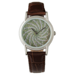 Reloj De Pulsera Watch - Patrón de croquet espiral