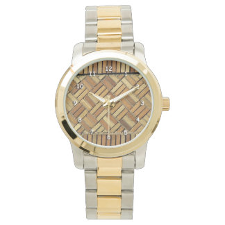 Reloj De Pulsera Watch - Patrón de pared de ladrillo