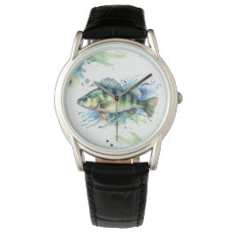 Reloj De Pulsera Watch - Serie acuarela: Perch