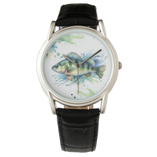 Reloj De Pulsera Watch - Serie acuarela: Perch (Anverso)