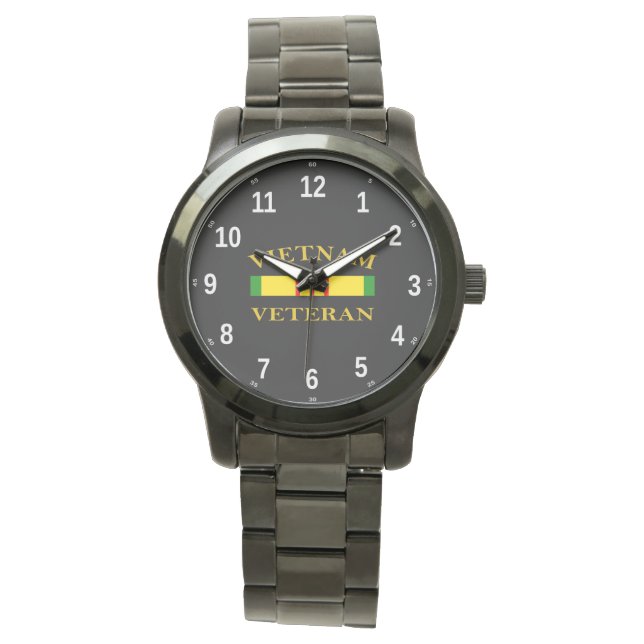 Reloj De Pulsera Watch Vietnam Veteran (Anverso)