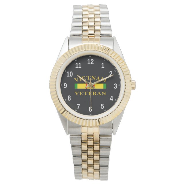 Reloj De Pulsera Watch Vietnam Veteran (Anverso)