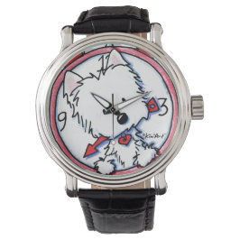 Reloj De Pulsera Watch Westie Time Wrist