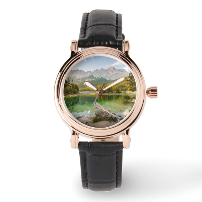 Reloj De Pulsera Water | Dachstein Mountains Lake Germany (Anverso)