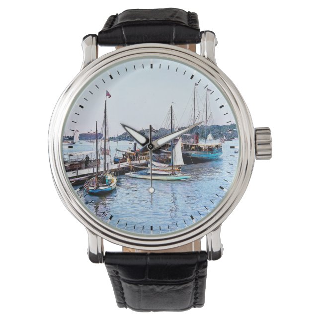 Reloj De Pulsera Water Front Put-In-Bay OH c1904 (Anverso)