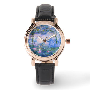 Reloj De Pulsera Water Lilies