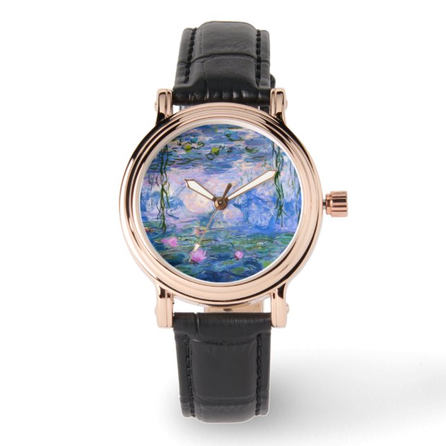 Reloj De Pulsera Water Lilies (Anverso)