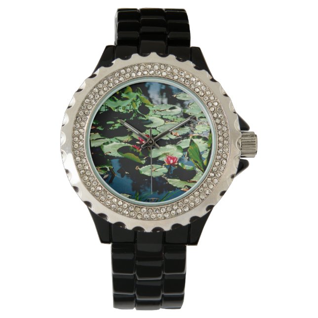 Reloj De Pulsera Water Lilies (Anverso)
