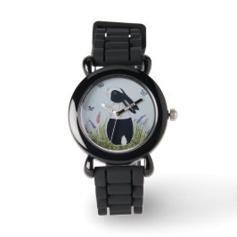 Reloj De Pulsera Watercolour Dutch Bunny Rabbit