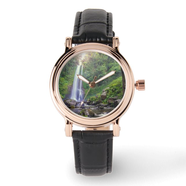 Reloj De Pulsera Waterfalls | Bali, Indonesia (Anverso)