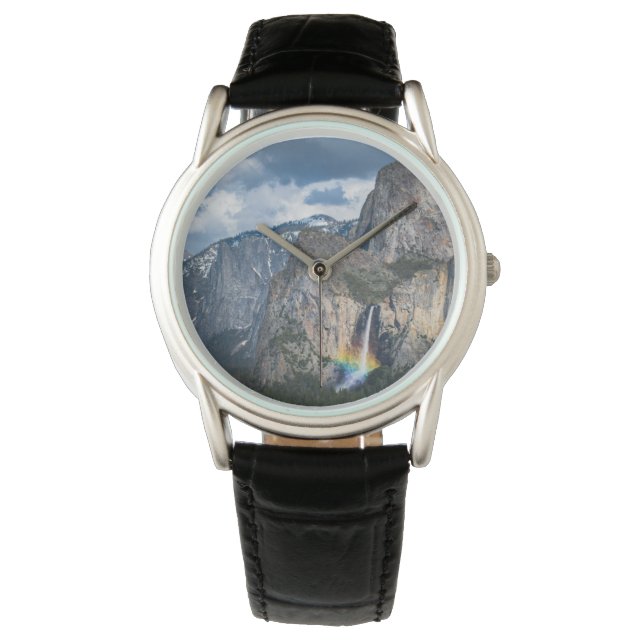 Reloj De Pulsera Waterfalls | Bridal Veil Falls Yosemite California (Anverso)