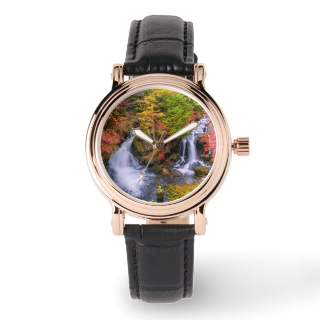 Reloj De Pulsera Waterfalls | Faucet Waterfalls Nikko Japan Fall (Anverso)