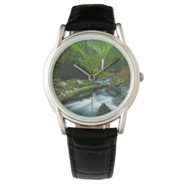 Reloj De Pulsera Waterfalls | Grotto Falls, Oregon (Anverso)