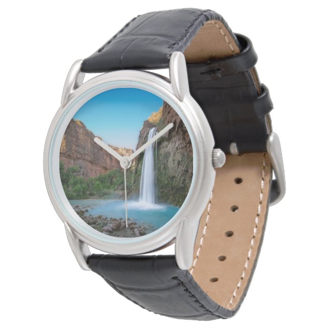 Reloj De Pulsera Waterfalls | Havasu Falls at Sunset (Angular)