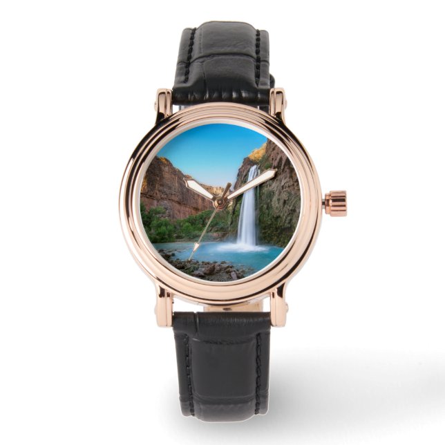 Reloj De Pulsera Waterfalls | Havasu Falls at Sunset (Anverso)