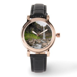 Reloj De Pulsera Waterfalls Svartifoss Waterfall, South Iceland