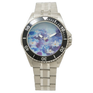 Reloj De Pulsera Waterlilies contemporáneos de la bella arte del 