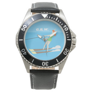Reloj De Pulsera Waterski de estilo vintage