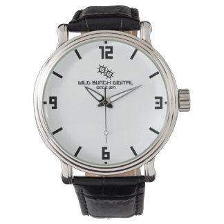 Reloj De Pulsera WBD Angulamiento negrita