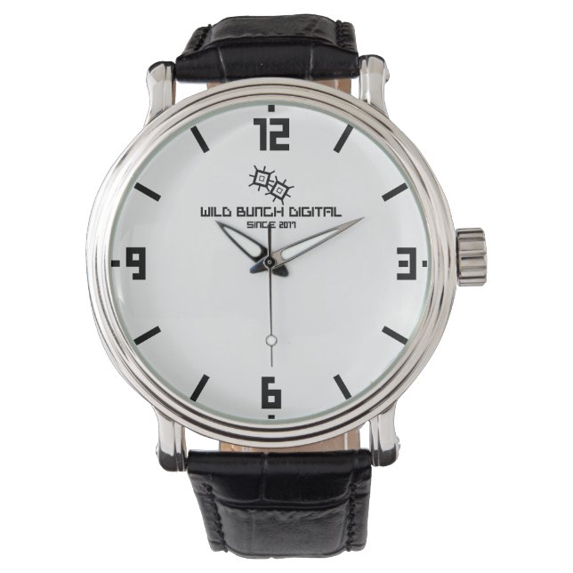 Reloj De Pulsera WBD Angulamiento negrita (Anverso)
