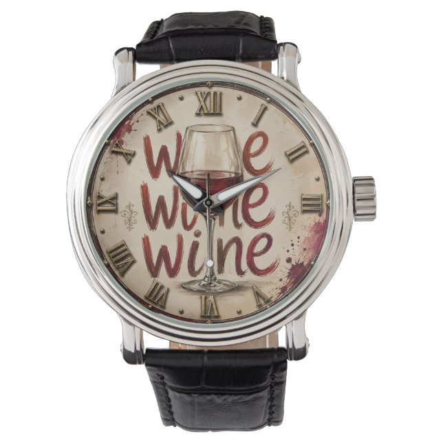 Reloj De Pulsera We Wine  (Anverso)