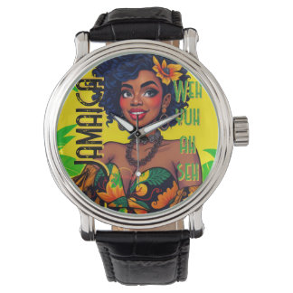 Reloj De Pulsera ¡Weh yuh ah seh