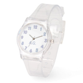 Reloj De Pulsera Wellness Waters Wristwatch - Transparent Ice Desig