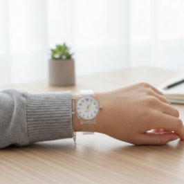 Reloj De Pulsera Wellness Waters Wristwatch - Transparent Ice Desig